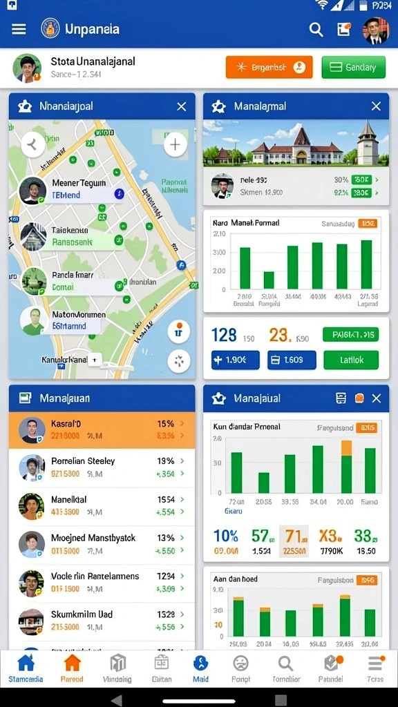 666j - Menampilkan karakter yang unik dan beragam.