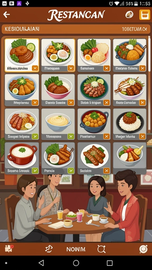 fbrp88 - Karakter unik yang dapat dipilih oleh pemain.