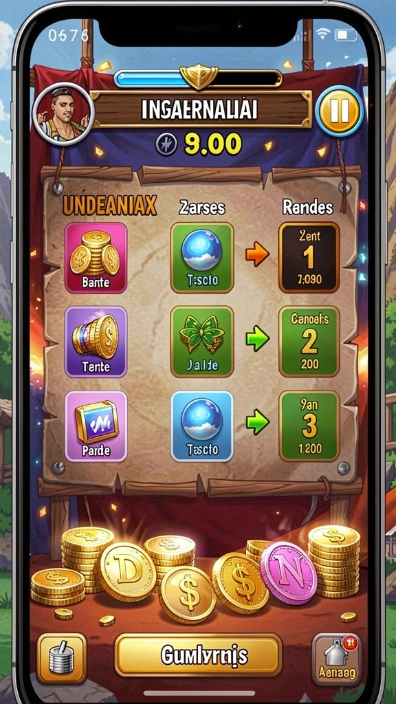 idrgame - Tampilan awal aplikasi IDRGAME yang menarik.
