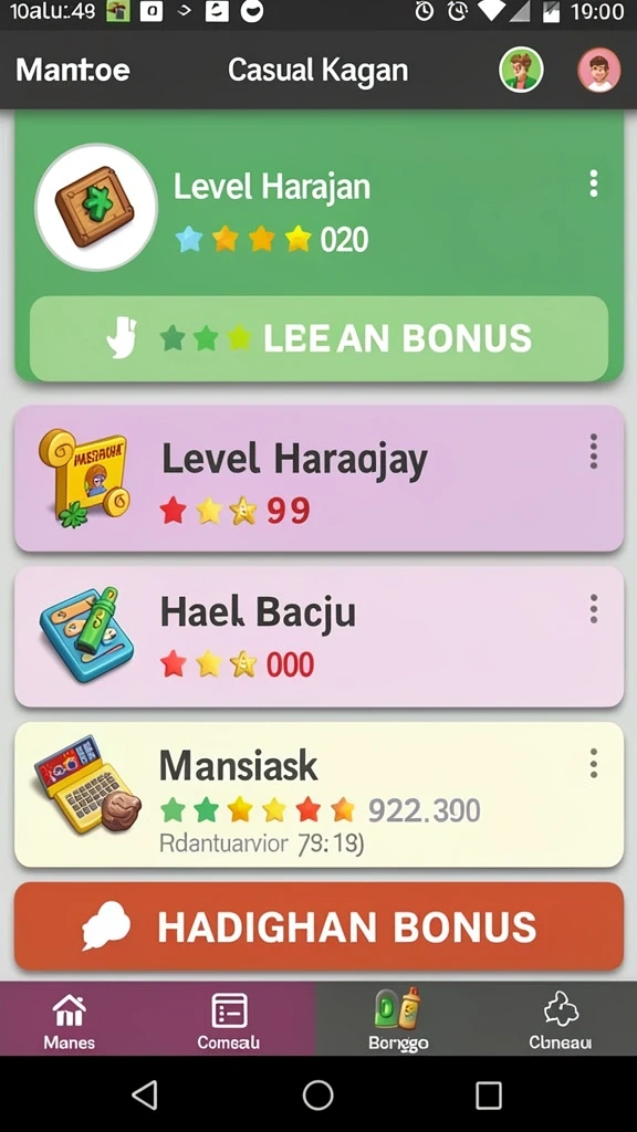 rajabotak - Pilih karakter favoritmu sebelum memulai permainan.