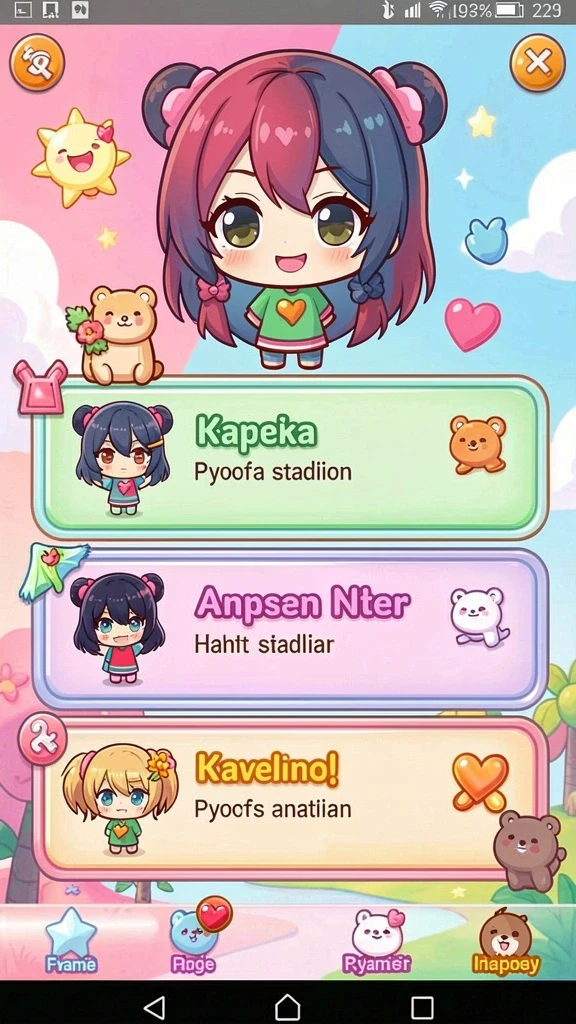 remi62 - Menu permainan yang lengkap dengan pilihan mode.