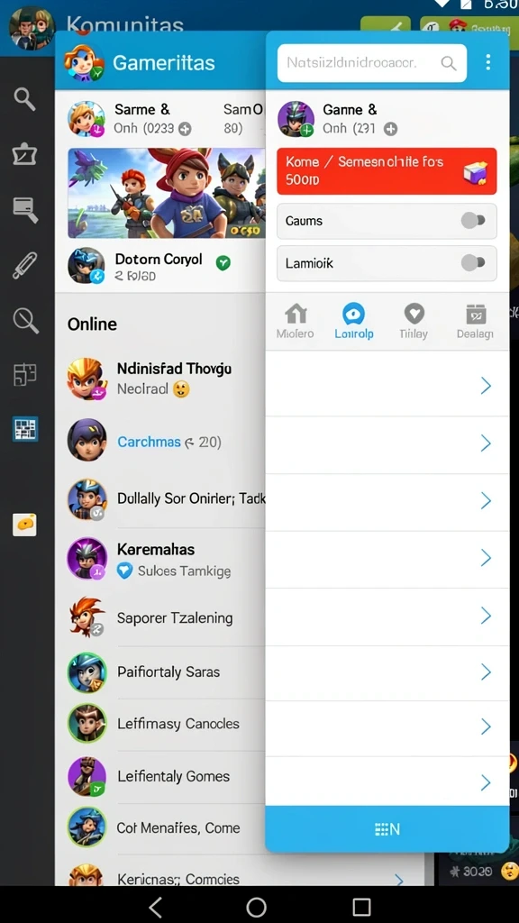 v87 - Screenshot menampilkan grafis yang mengesankan.
